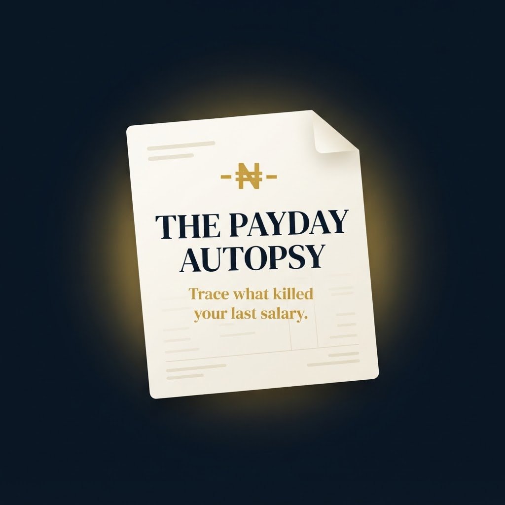 The Payday Autopsy worksheet cover